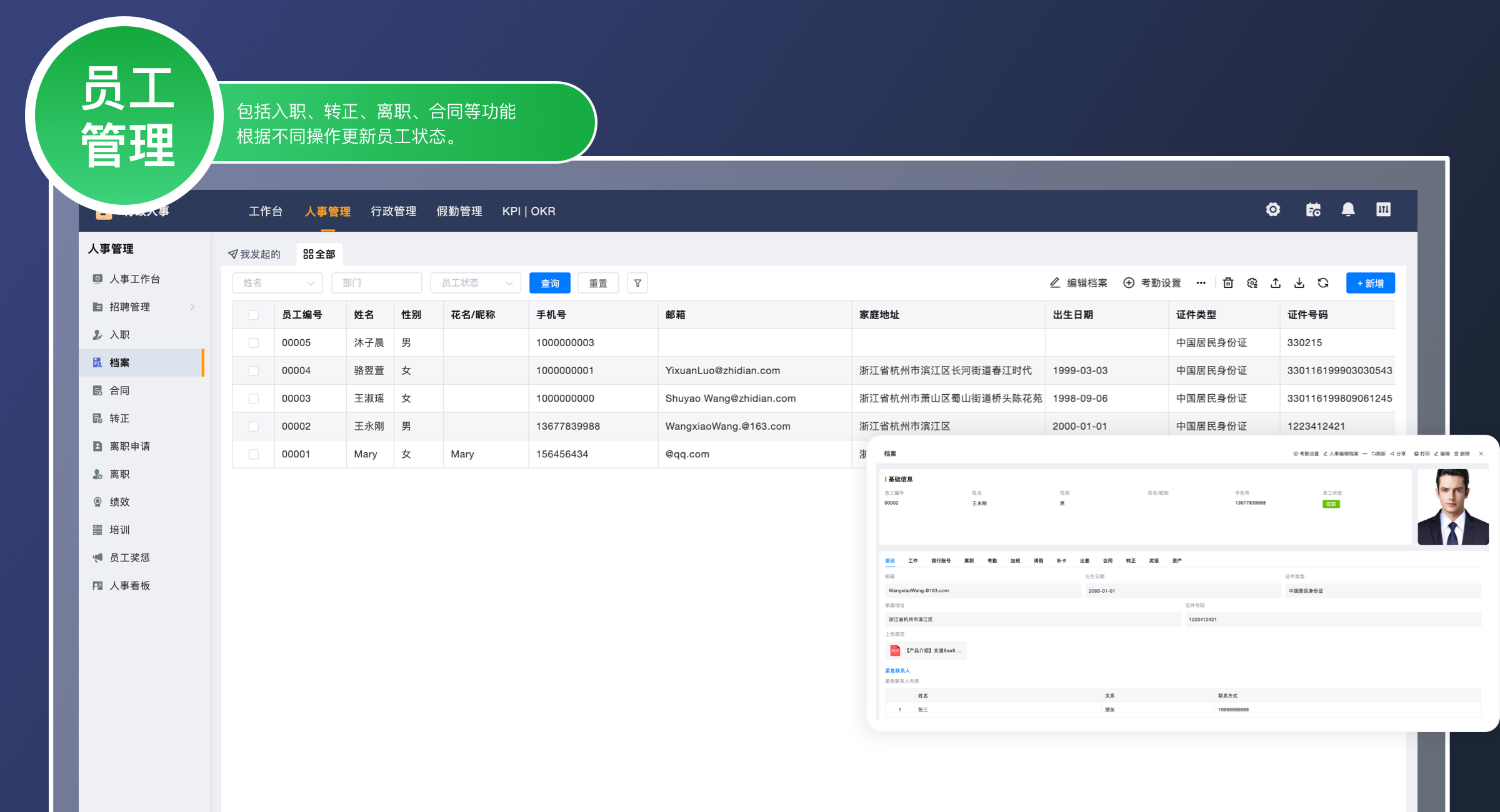 人事行政OA（专业版）(4)